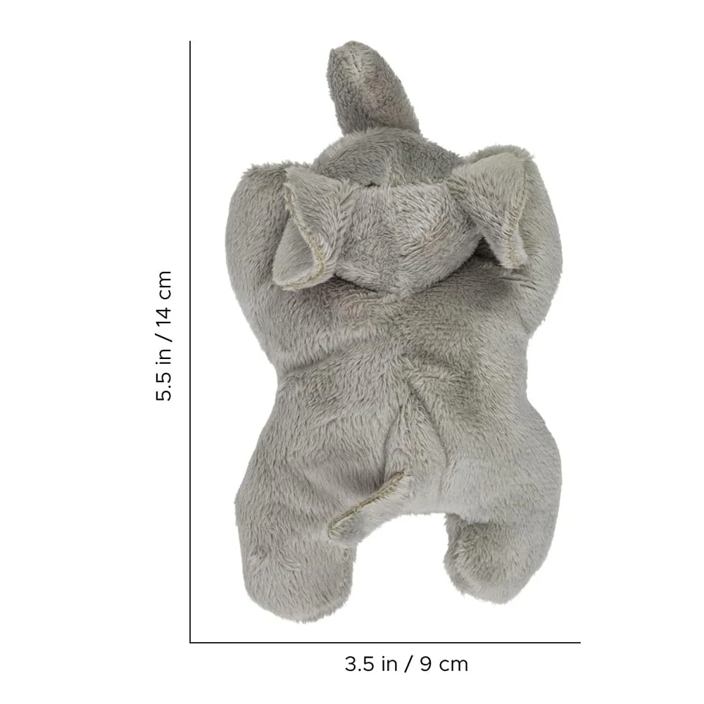 Plush Single Elephant Mini Small Stuffed Animal Toys Key Ring Party Favors Kids Promotional Cheap Wholesale Elephant Keychain