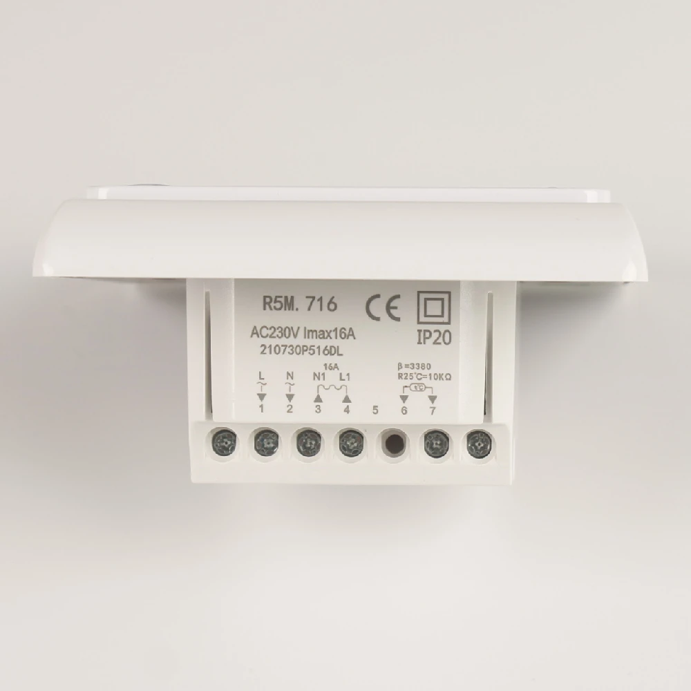 Digital thermostat M6.716 weekly programming heating room thermostat