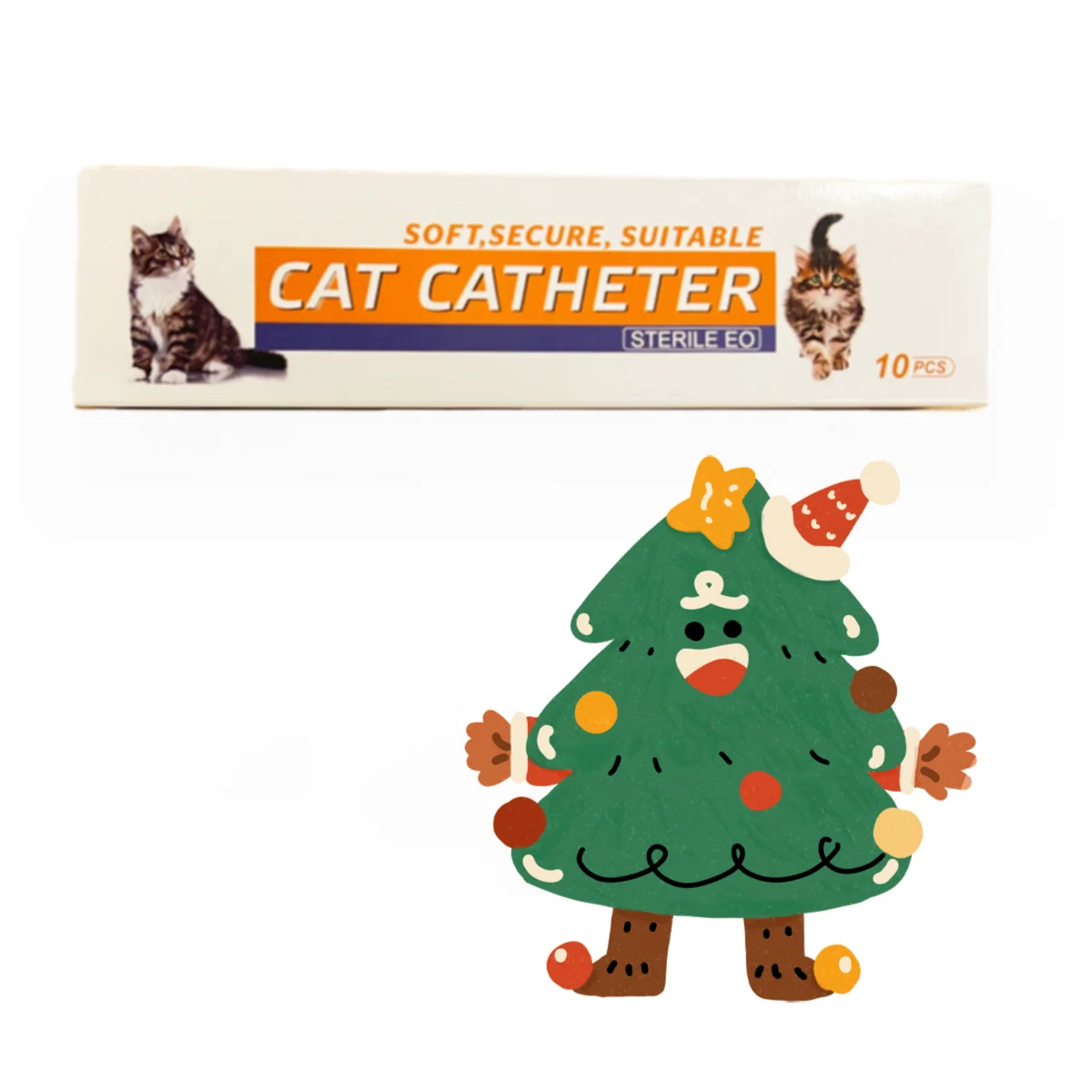 Кошачий катетер одноразовый мочевой tom ca t catheter1.3 * 130 мм/1 0*130 мм со стилетом/без