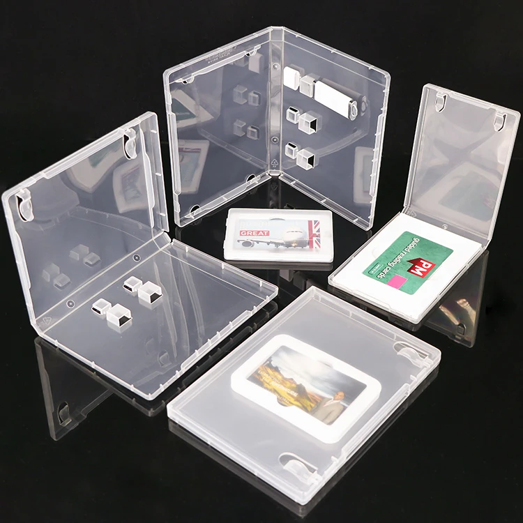 Clear Twister USB Flash Drive Plastic Case Credit Card Packaging USB Storage Stick Cover Protective Memory USB Pendrive Box