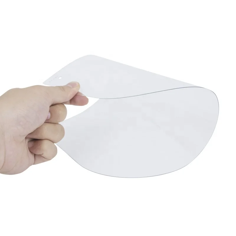 Wholesale High Quality PET Sheet Anti Fog Plastic Rigid Clear PET Sheet For Face Shield Visor