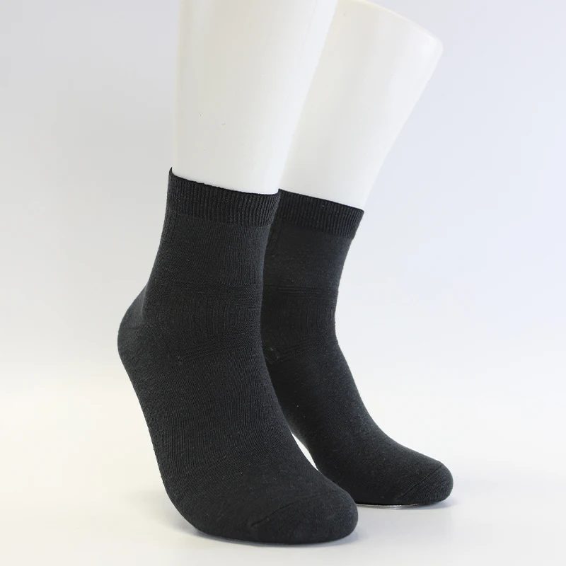 Ready to ship solid color design hemp cotton eco-friendly ankle socks for man and women in all season