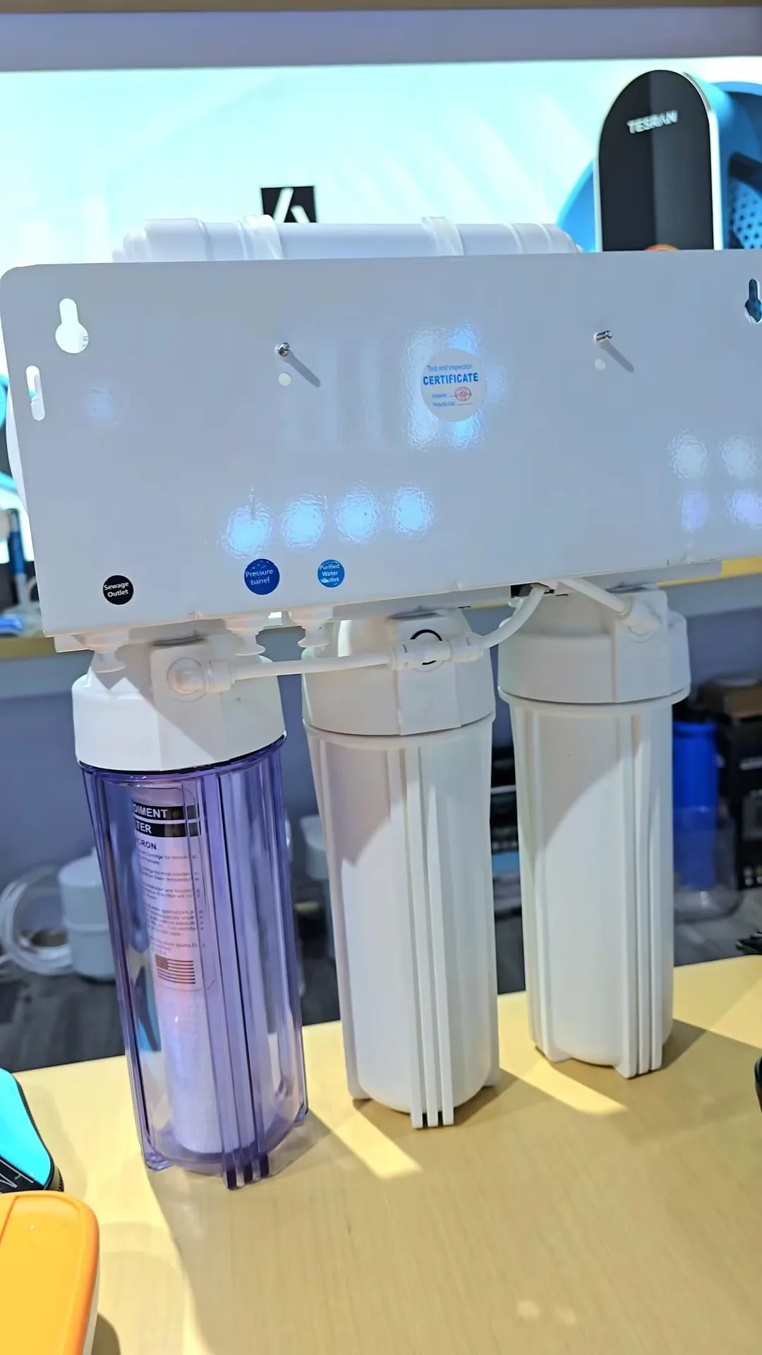 5-7 stage reverse osmosis water filter system for home drinking 75/100 GPD RO Water Purifier System