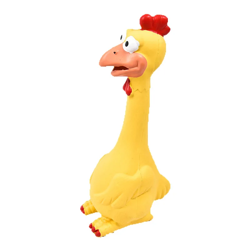 pet toys dropshipping 2021 new pet products latex screaming chicken chew toys for cats and dogs