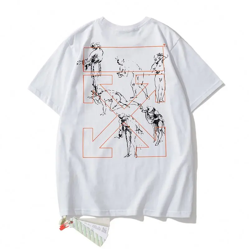 CLM677 Drop Shoulder Oversize T-shirts O-neck Washed Short Sleeve Men T Shirts Tee Tops Cotton Direct Injection Printing