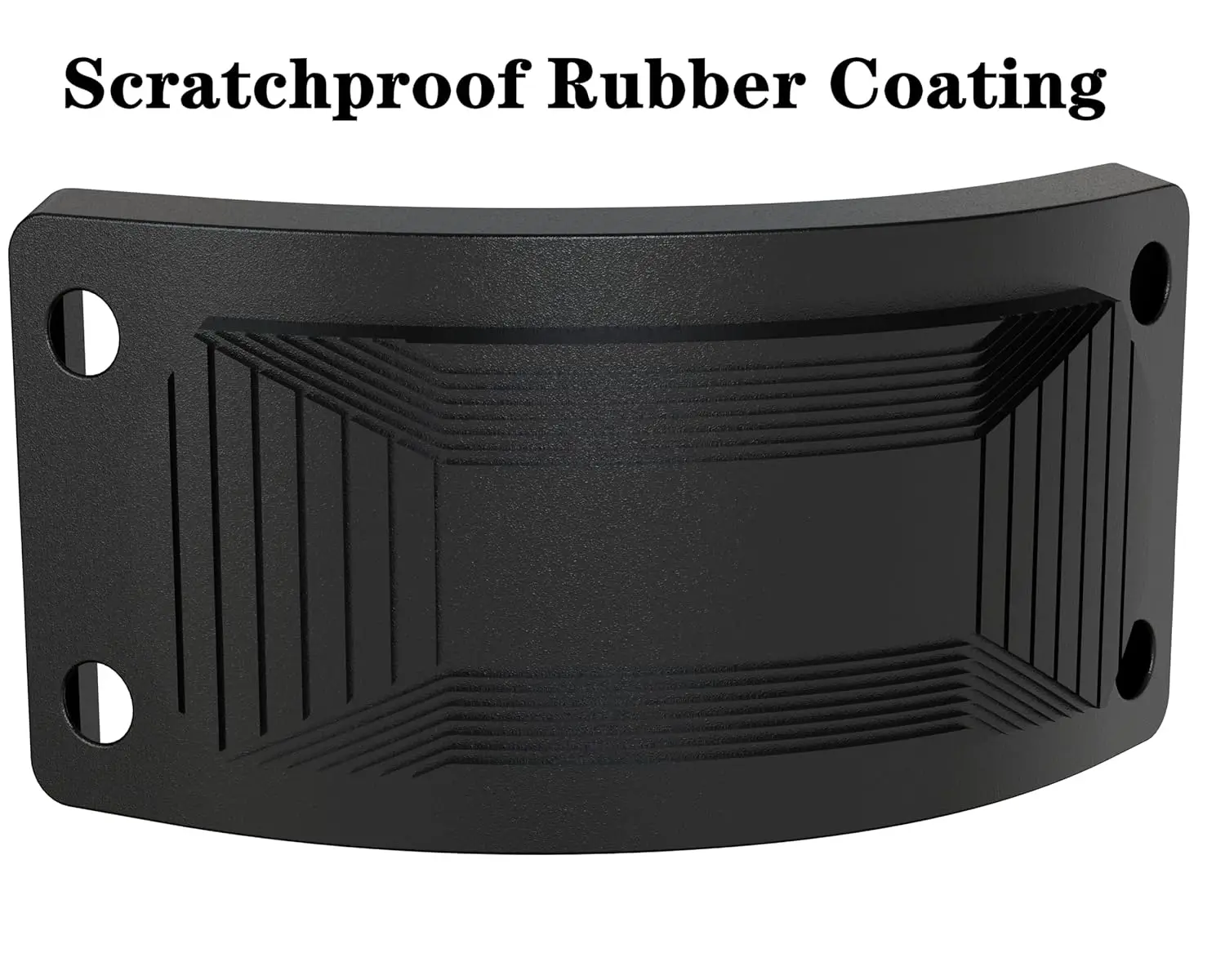 2024 Gun Magnet, Magnetic Gun Mount Rubber Coated with Adhesive Backing and Screws,32 lb Rating
