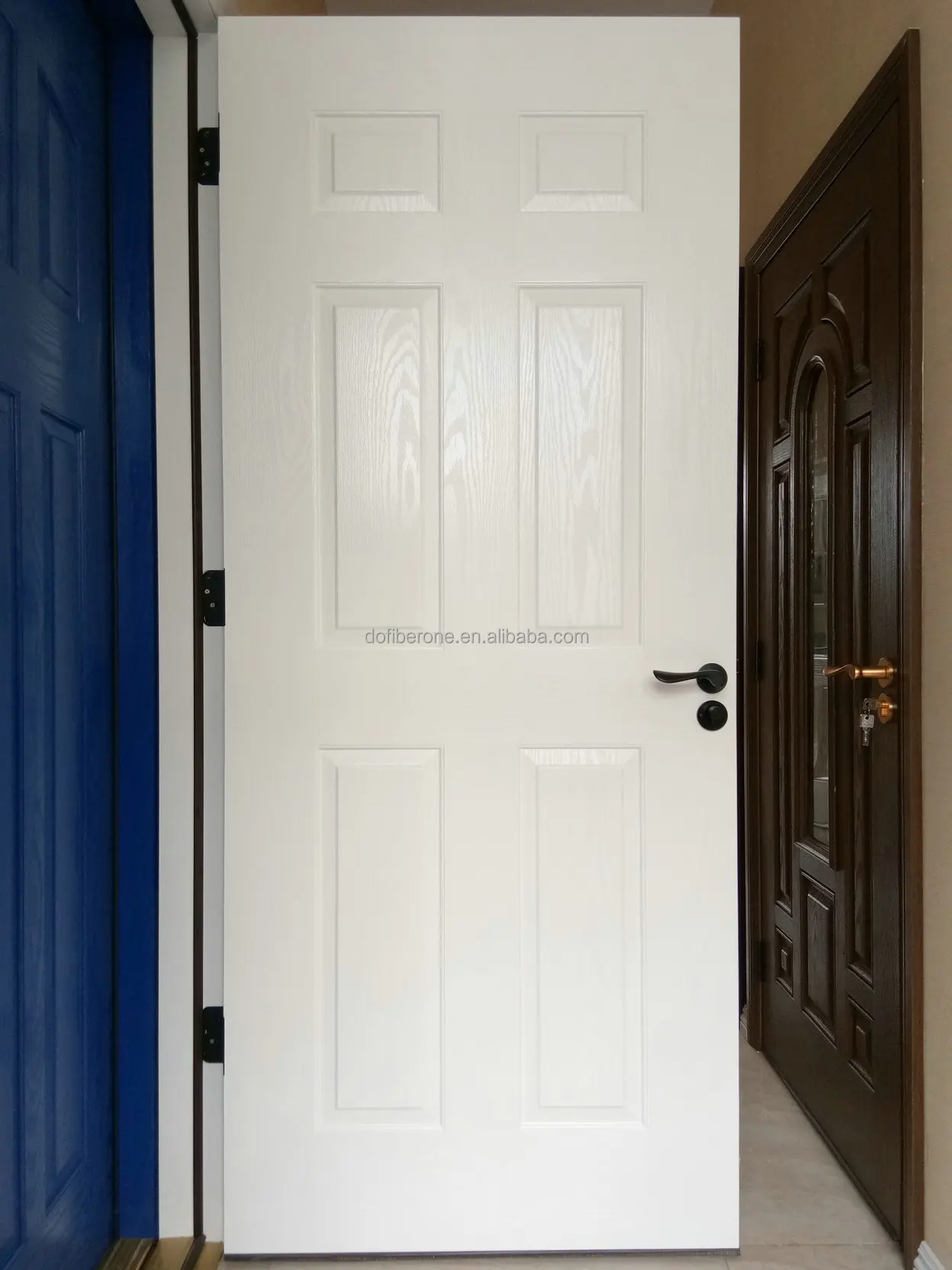 Shanghai Dofiberone US and UK standard fiberglass exterior door