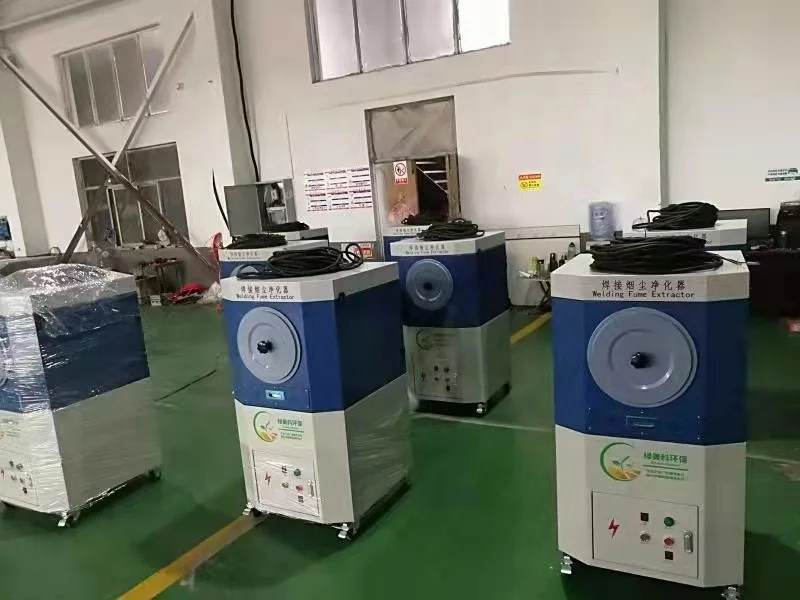 mobile dust collector and welding dust collector portable welding fume extractor extraction