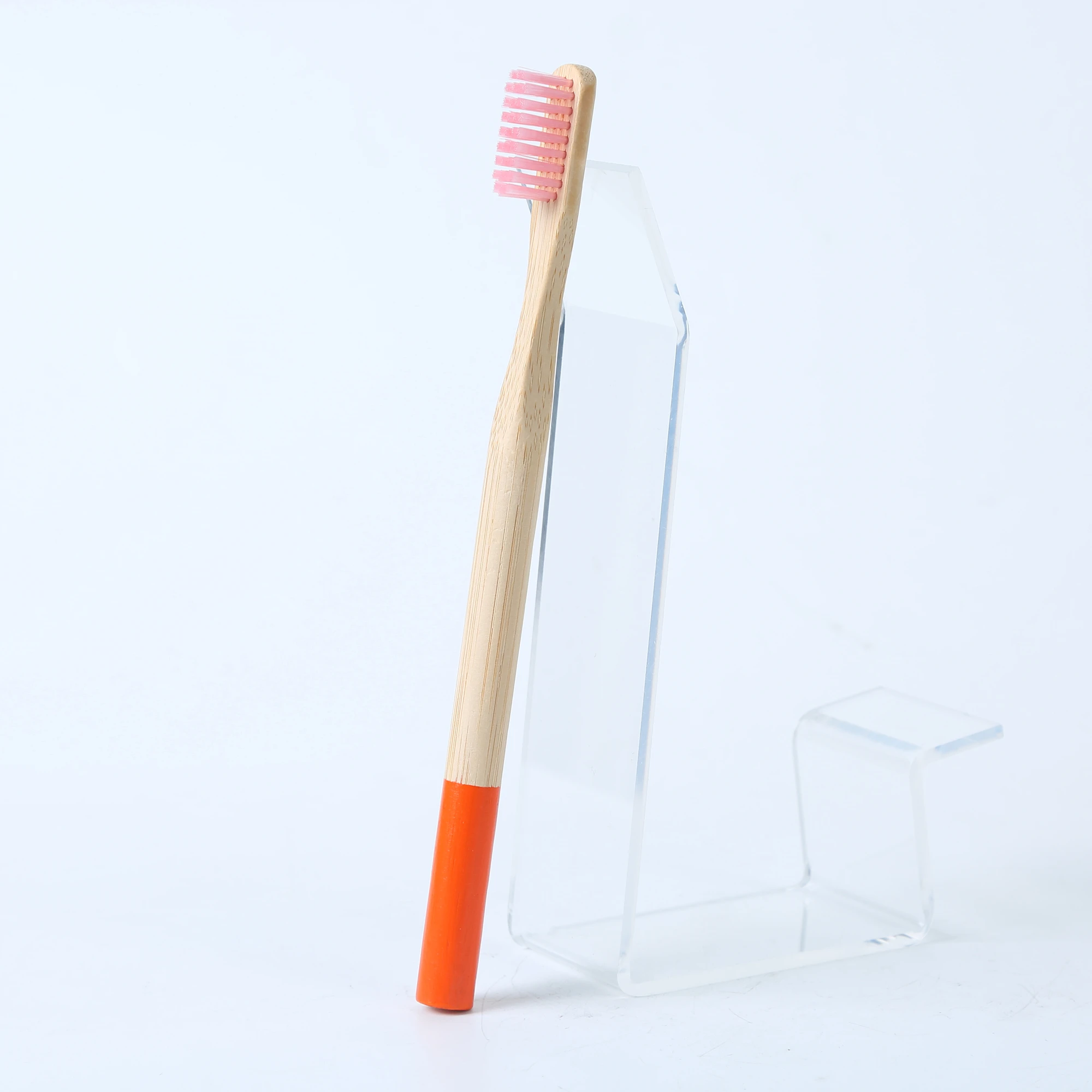 Hot selling custom logo natural  bamboo toothbrush wholesale bamboo toothbrush