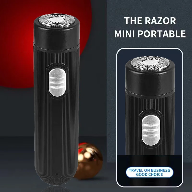 Pocket Size USB Rechargeable Wet and Dry Men Razor Painless Mini Portable Electric Shaver