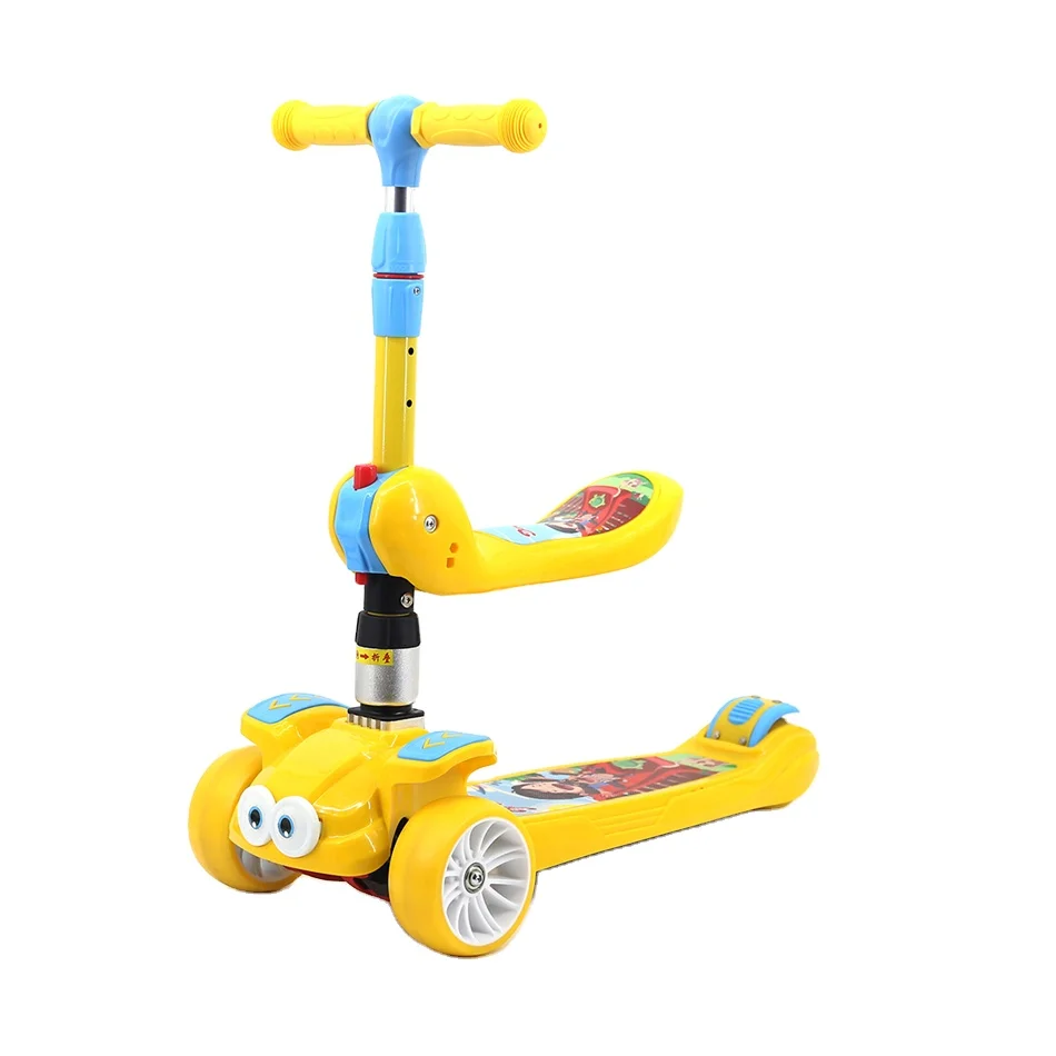 Yongkang 2020 Hot selling cheap kick scooter/popular child kick scooter for kids/European cool children scooters baby toys