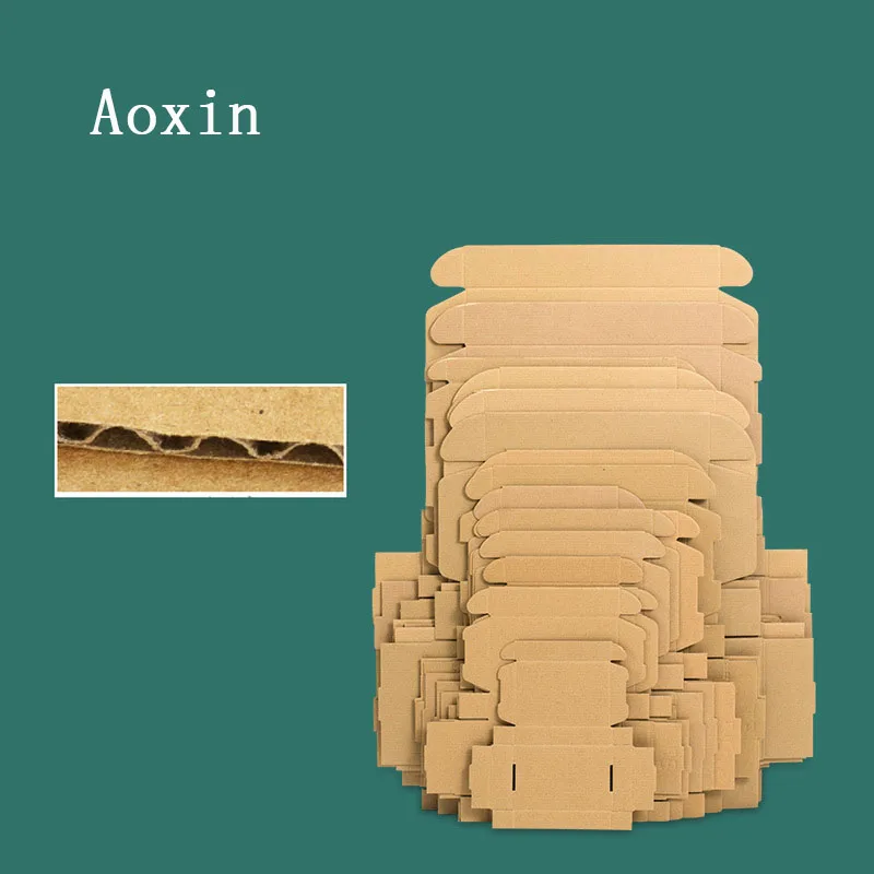 Aoxin Customized Small Paper Box Square a4 paper box corrugated paper box