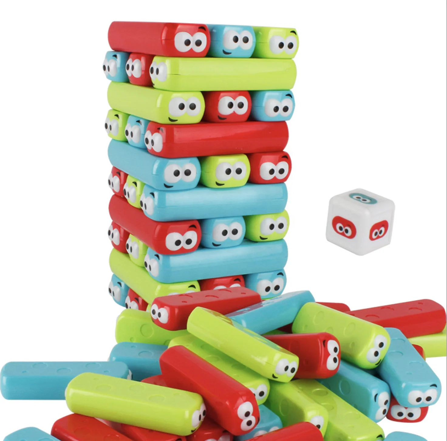 
Table games stackers party games colorful jenga parent-child interactive toys 