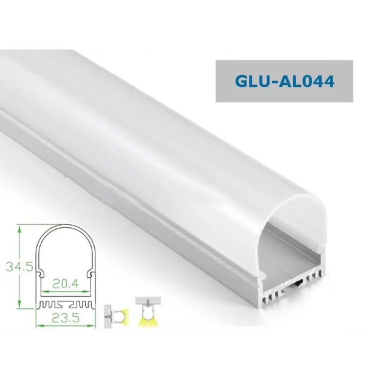 
High Quality Alu Round Led Aluminum Profile Of Led Strips 