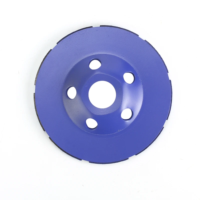 Hot Sale 4 Inch 105 mm concrete stone abrasive diamond wheel diamond tools ripple grinding disc diamond grinding cup wheel