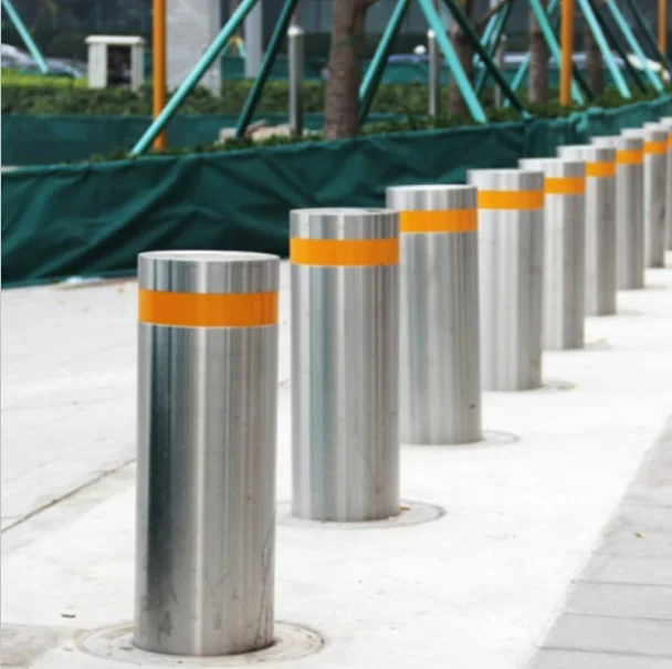 Customized remote control electric telescopic road pile school square block road block automatic lifting column