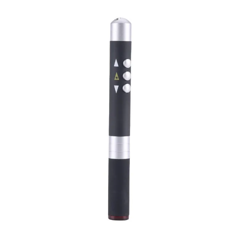 Wireless Presentation Teaching Pointer Pen with Green Light  2.4GHz USB Remote Control for PPT Presentation