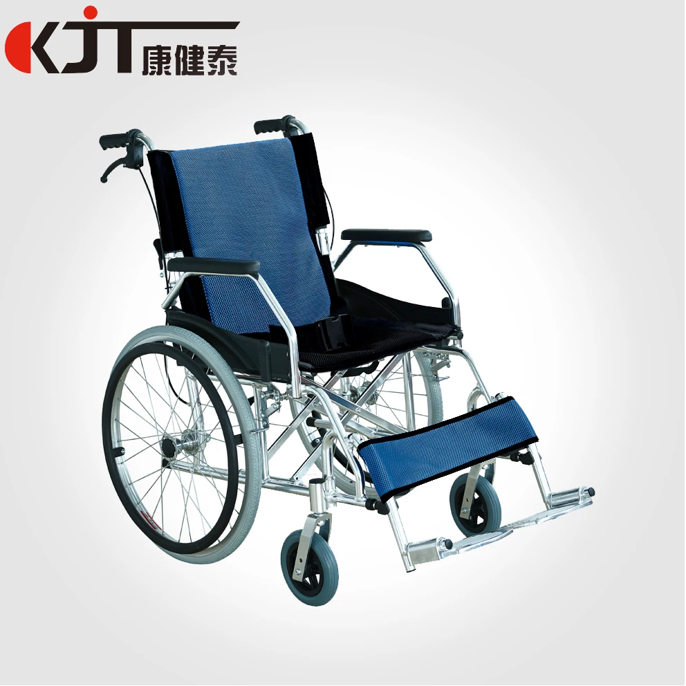 foshan fashion asia folding wheelchair cheapest Best Selling Easy Handle And Foldable Lightweight Aluminium Wheelchair