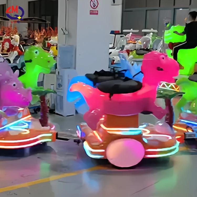 Shopping Mall Ride On Train 10 Seats Kids Amusement Park Rides Dinosaur Electric Train Trackless Train For Sale