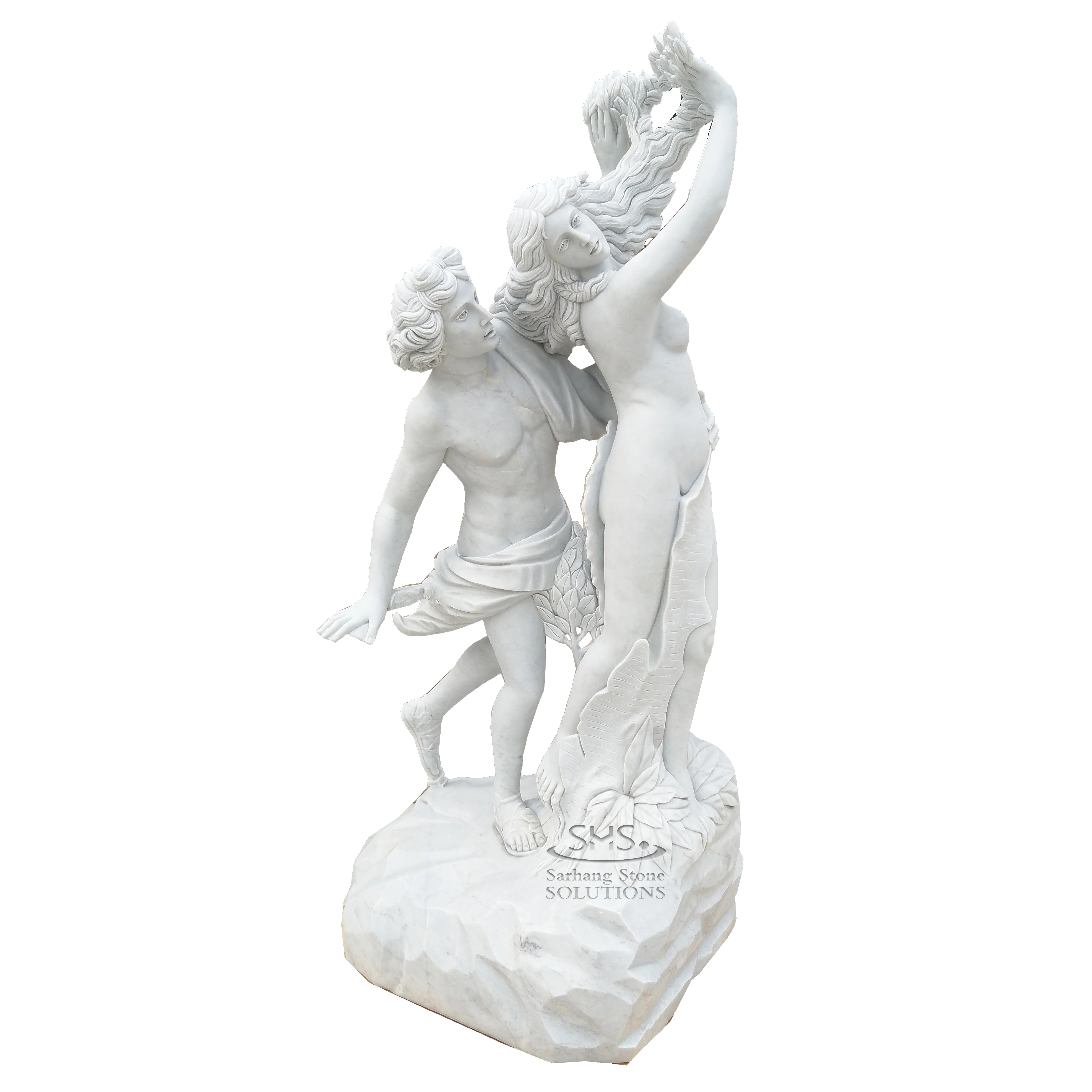 Western famous ancient sculpture life size marble nude woman and man figure statue