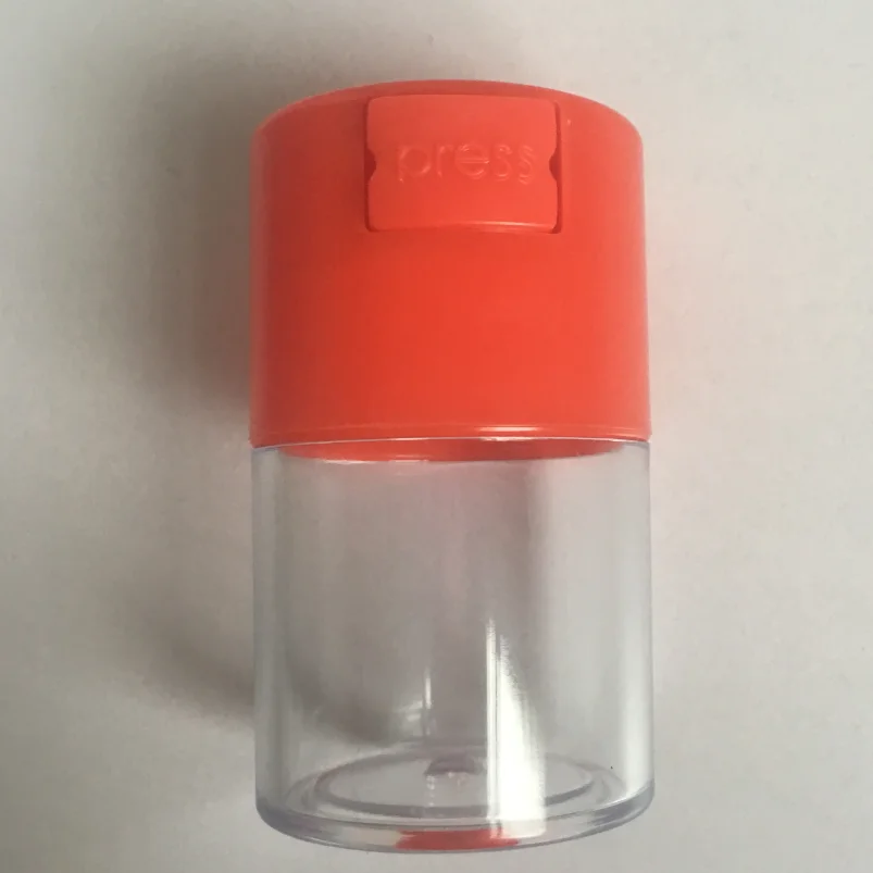 
cheap new style 0.06L mini plastic pills airtight canister 
