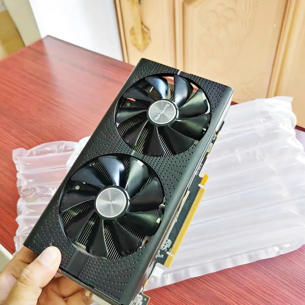 Бывшая в употреблении видеокарта nitro + pulse rx580