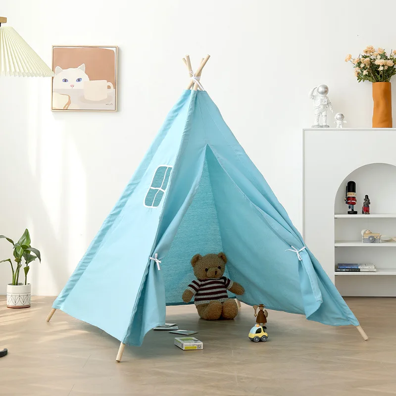 toy tent play tent child children toys gift kids indoor outdoor play cotton canvas toddler tent