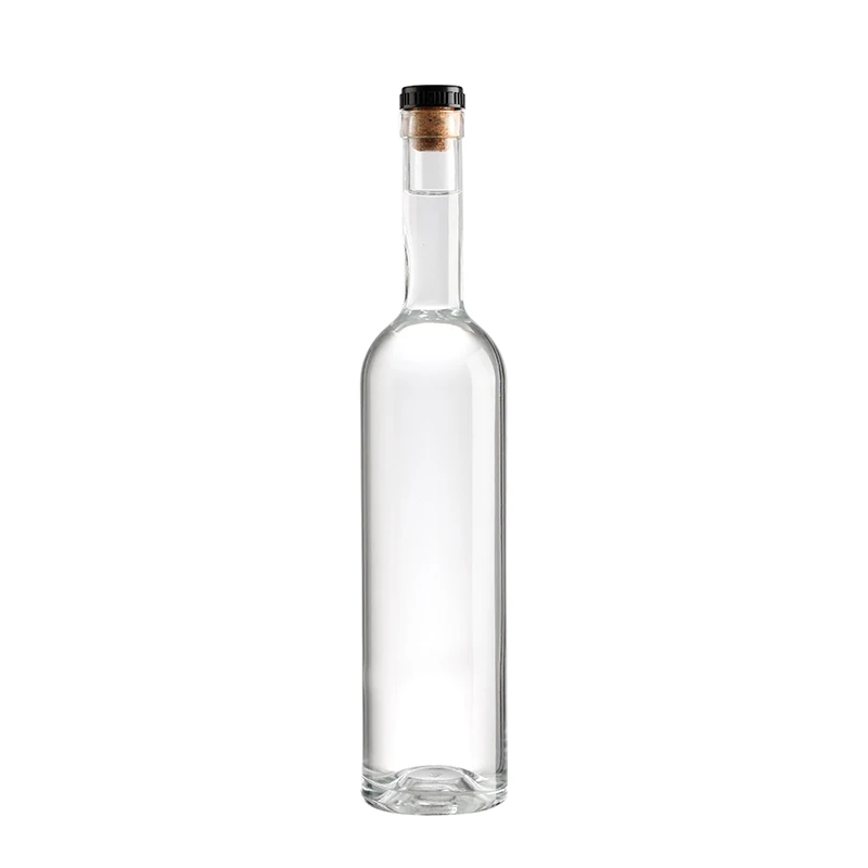 1000ml Handcraft Borosilicate Glass Violin Shaped Customized Decorative Liquor Or Wine Glass Bottle For Vodka Gin Whiskey