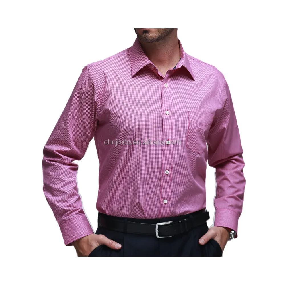 Мужская рубашка с длинным рукавом