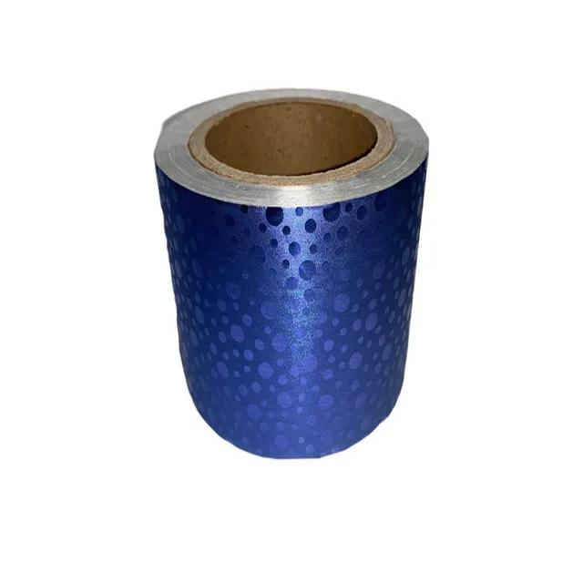hair dressing coloring embossed alu alu aluminum hair foil roll hairdressing