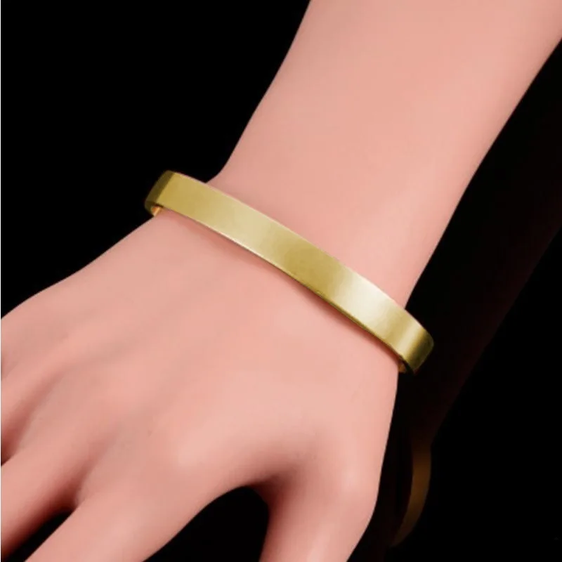 Wholesale Fashion Bracelets Magnetic Bangle Bracelet Energetic Health Copper Split Diabetes Bracelet