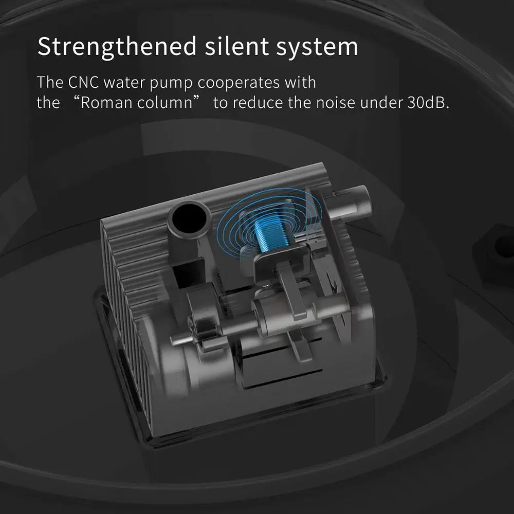 
PETKIT Battery Operated Smart Automatic Pet Cat Water Fountain with 304 Stainless Steel Bowl and tray 