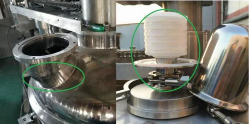 Semi-automatic Servo Motor Auger Filler / Dry Powder Net Weight Intelligent Weighing Filling Machine