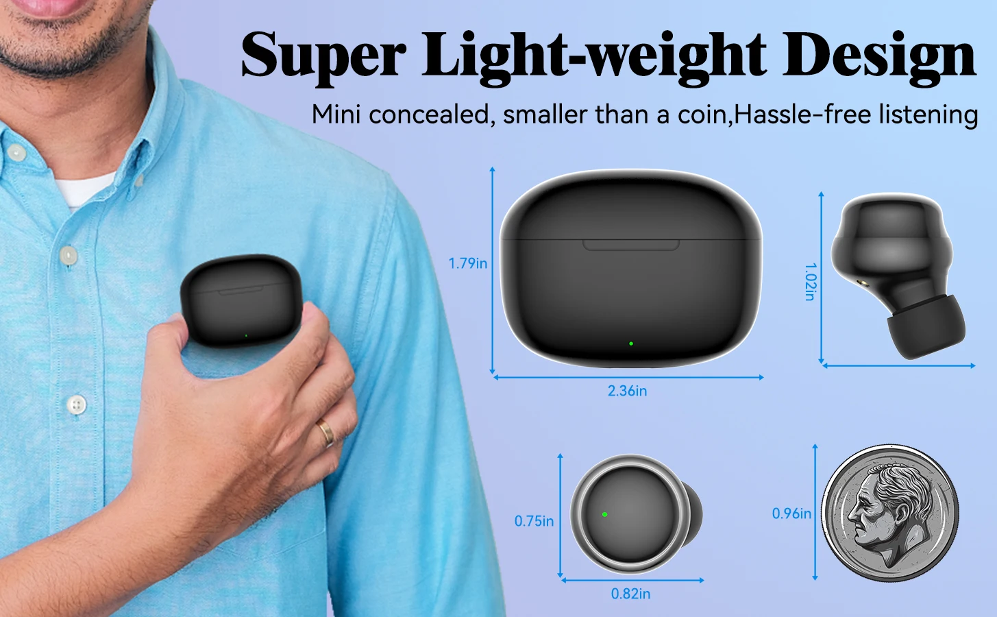 Customized Oem Portable In Ear Wholesale  Wireless earphone headphone blue tooth earphones headsets