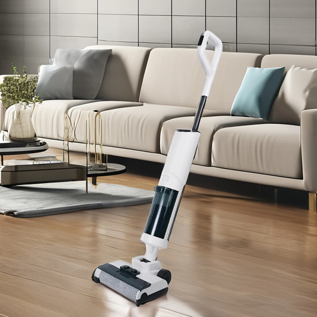 robot aspirapolvere lavapavimenti mop with self cleaning Wet Dry Vacuum Cleaner