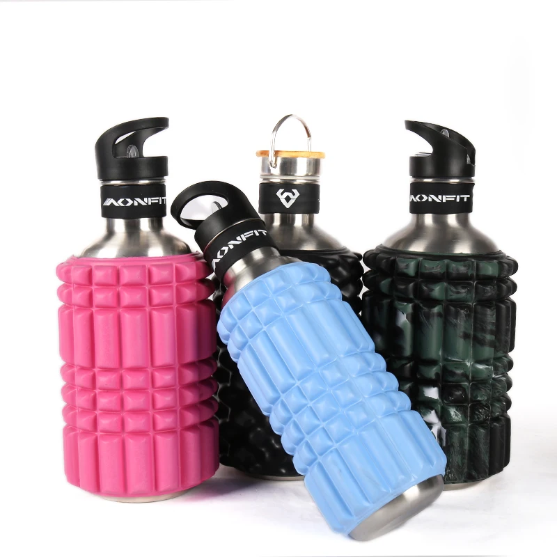 Aonfit 2021 The most popular promising water bottle with foam roller