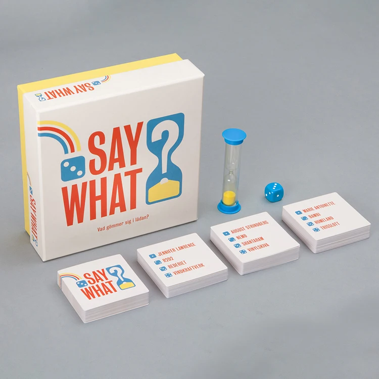 High Quality Custom Design Family Board Game Professional Board Game