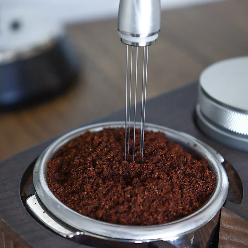 0.4mm Mini Clumping Coffee Powder Crusher Espresso WDT Tool Coffee Needle Distributor