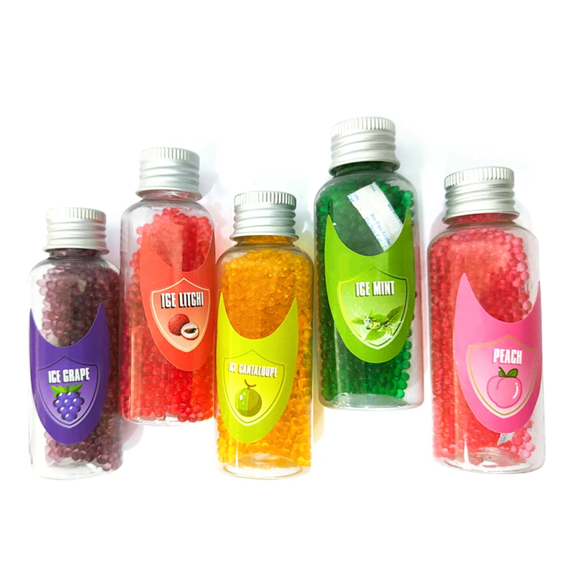 Buy tobacco capsule menthol tea mint balls  cigarettes flavor ball pusher custom smoking filter tips