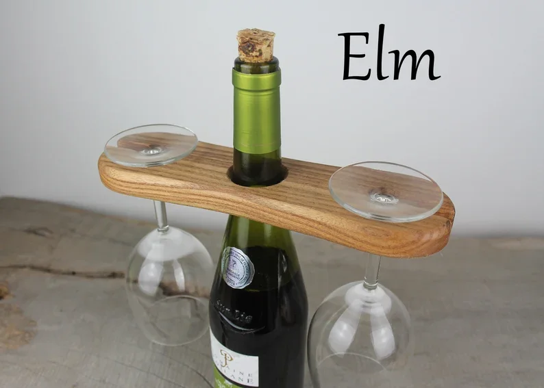 wooden portable rustic wine glass holder wooden wine and glass caddy wine glass rack