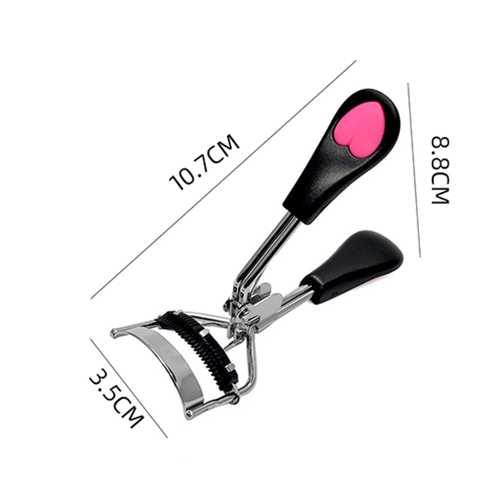 High Quality Black Pink High Quality Plastic Eco Friendly Mini Custom Private Label Tools Kit Comb  Eyelash Curler