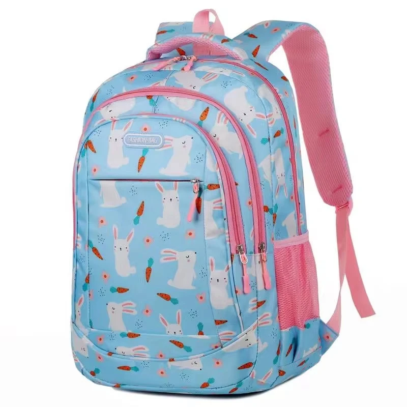 Kids rabbit backpack elementary school children junior high school bag sweet and cute casual children backpack