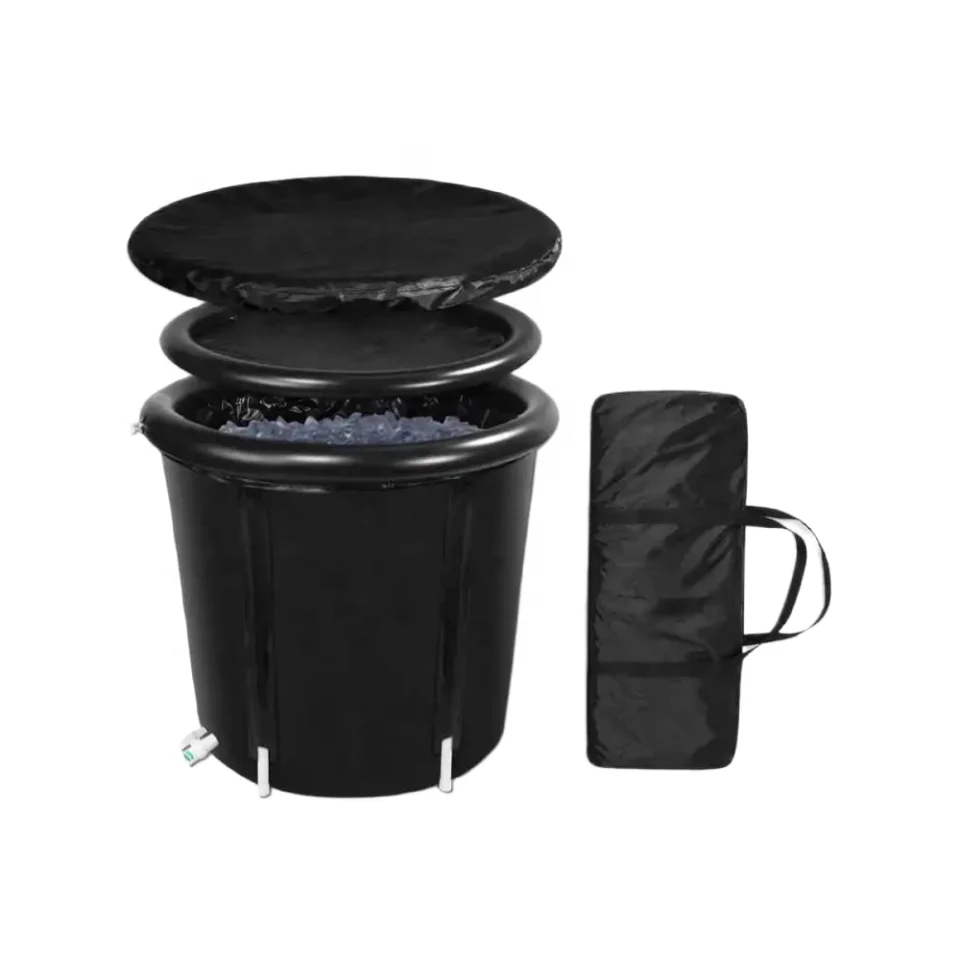 Eco-Friendly PVC Inflatable Ice Bath For Cold Plunge Indoor Outdoor Inflatable Bathtubs