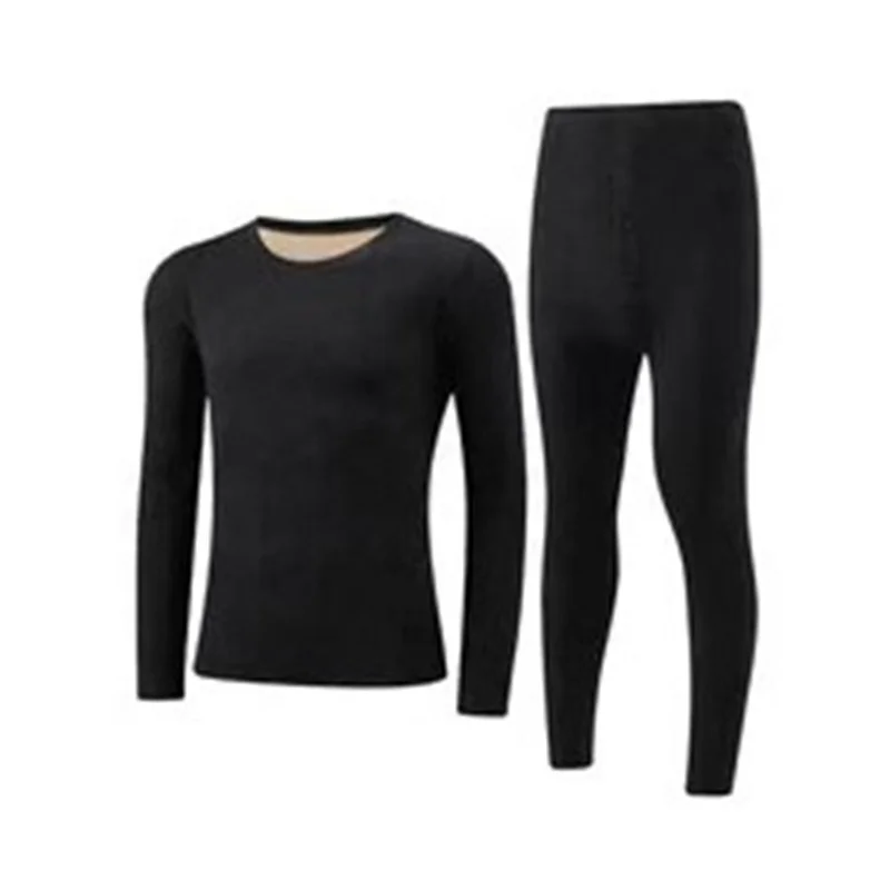Thermal long Johns 100% mulberry silk for men and women thick underwear set