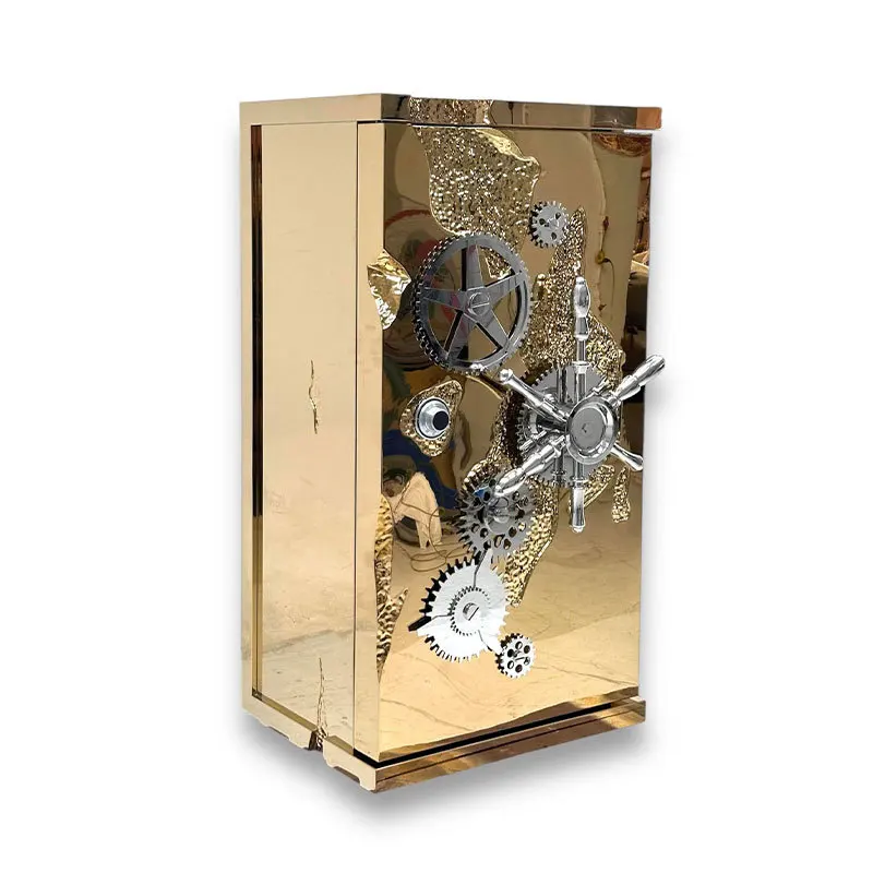 Boca Design Villa Premium Fireproof Large Safe Box Electronic Locks Stainless Steel Safes for Watches/Jewelry/Money