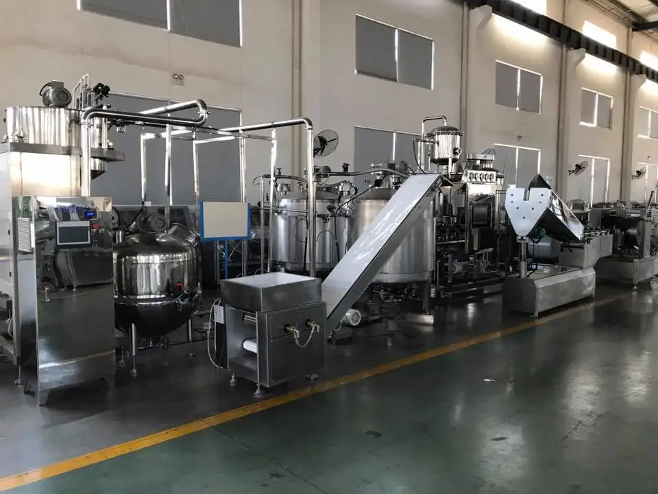high performance hard candy rotary gummy hard candy making machine at low cost