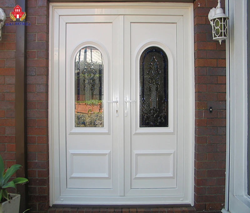 BOMEI factory Wooden doors In Kerala Wooden Arch Doors Designs Wooden door models for sale