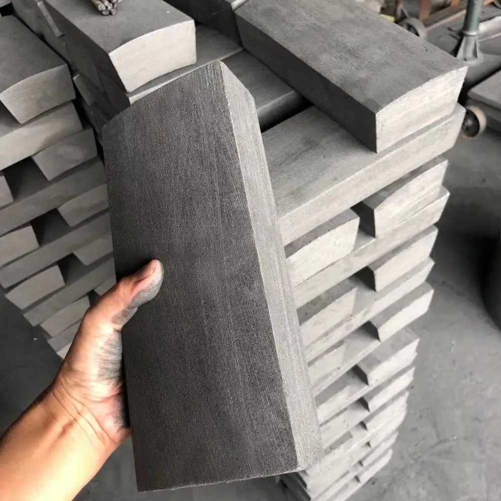 
China Factory Customized High pure Isostatic Carbon graphite brick 