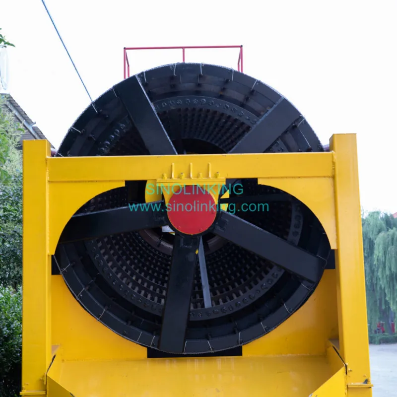 200T/H Mobile Gold Recovery Equipment Alluvial Gold Mining Machine gold washing plant for sale