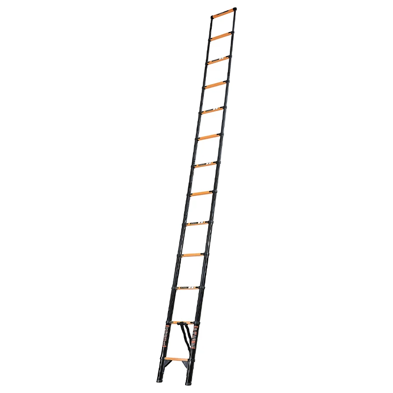 long lasting corrosion resistant carbon steel ladder Promotion carbon steel adjustable multi-purpose telescopic ladder